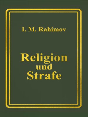 cover image of Religion und Strafe
